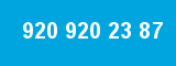920 920 23 87